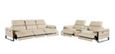 1246 - Modular Power Triple Reclining Sofa And Console Loveseat Set With Power Headrests
