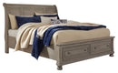 Lettner - Sleigh Bed