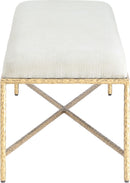 Valley - Bench With Gold Frame
