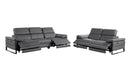 1246 - Modular Power Dual Reclining Sofa And Loveseat Set With Power Headrests