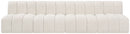 Arc - Boucle Fabric 4 Seats Modular Sofa