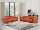 1126 - 6-Piece Modular Power Reclining Sofa And Console Loveseat Set In With 5 Power Recliners & Power Headrests