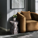Caserta - Marble Finish Concrete End Table
