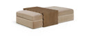 Woodra - Velvet Coffee Table/Ottoman