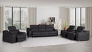 1116 - 7-Piece Modular Power Reclining Sofa, Loveseat & Chair Set In With 6 Power Recliners & Power Headrests