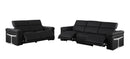 1126 - 5-Piece Modular Power Reclining Sofa And Loveseat Set In With 4 Power Recliners & Power Headrests