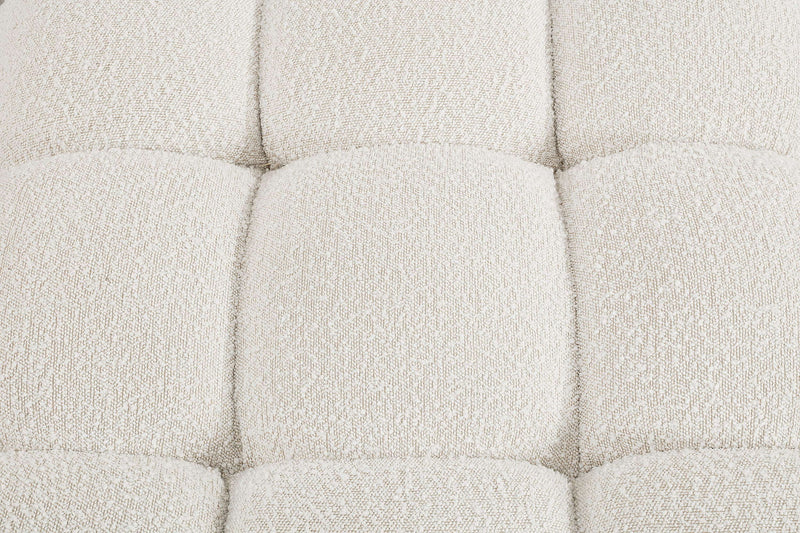 Ames - 7 Piece Boucle Fabric Modular L-Shaped Sectional