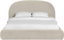 Celine - Upholstered Bed - Cream