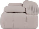 Orin - Velvet Performance Fabric Upholstered 2 Piece Modular Sofa
