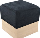 Havre - Ottoman / Stool With Natural Base