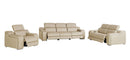 1116 - 6-Piece Modular Power Reclining Sofa, Loveseat & Chair Set In With 6 Power Recliners & Power Headrests