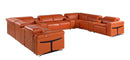 1126 - 12-Piece U-Shaped Sectional Sofa In With 4 Power Recliners & Power Headrests