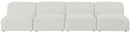 Miramar - 4 Seat Armless Modular Sofa