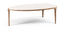Gild - Aluminum Base And Genuine Marble Top Table
