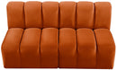 Arc - Velvet 2 Seats Modular Sofa