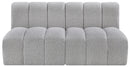 Arc - Boucle Fabric 2 Seats Modular Sofa