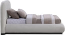 Vaughn - Chenille Bed With Black Base