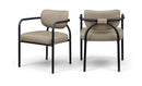 Serava - Vegan Leather Upholstered Dining Chair (Set of 2)
