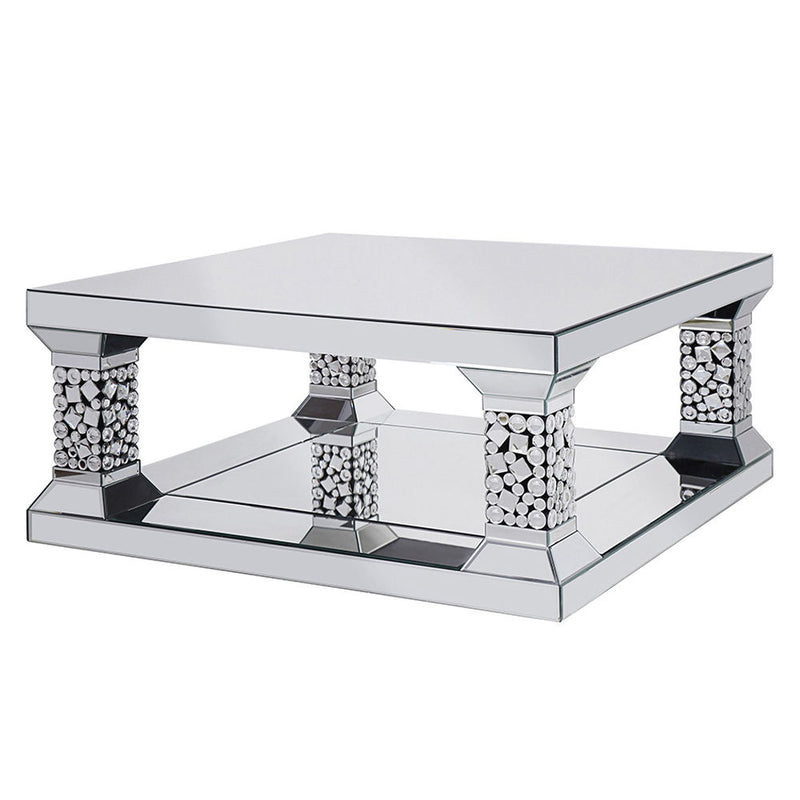 Kachina - Coffee Table - Mirrored & Faux Gems