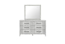 Elsie - 5 Piece King Bedroom Set - Light Gray