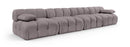 Orin - Velvet 4 Piece Modular Sofa