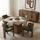 Fenwick - Cane Oak Veneer And Solid Wood Dining Table