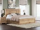 Makidern - Panel Storage Bed