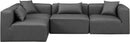 Cube - 4 Piece Modular Corner Sectional