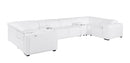 1224 - 8-Piece U-Shaped Sectional Sofa In With 4 Power Recliners & Power Headrests