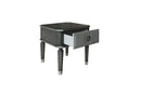 House Beatrice - End Table - Charcoal & Light Gray