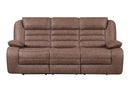 U2250 - Reclining Sofa / Console Reclining Loveseat / Glider Recliner - Brown