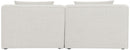 Cube - Linen Modular 2 Seat Armless Sofa