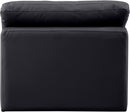 Indulge - Faux Leather Armless Chair