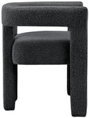 Athena - Boucle Fabric Dining Chair