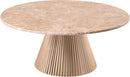 Cindra - Genuine Marble Top And Iron Base Table