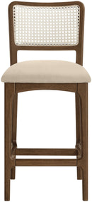 Atrium - Counter Stool With Brushed Brown Base (Set of 2)