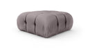 Orin - Velvet Performance Fabric Upholstered Modular Ottoman