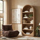 Hearth - Oak Veneer And Solid Wood Bookcase