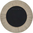 Meadow - Round Jute Rope Framed Mirror