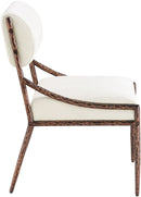 Bastille - Upholstered Dining Side Chair (Set of 2) - Bronze Frame