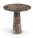 Fontelina - 30" Genuine Marble Bistro Dining Table
