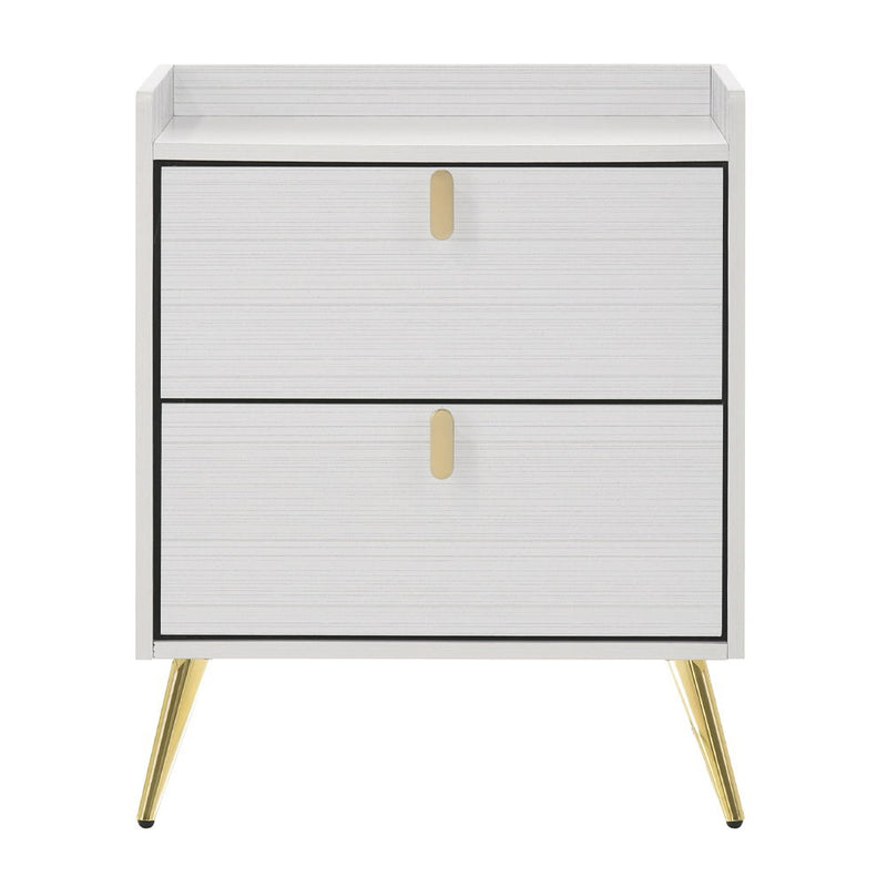 Zeena - Nightstand - White