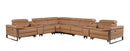 1246 - 8-Piece L-Shaped Modular Power Reclining Sectional With 3 Power Recliners And Power Headrests