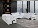 1126 - 10-Piece U-Shaped Sectional Sofa In With 4 Power Recliners & Power Headrests