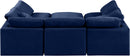 Indulge - Velvet 6 Piece Modular Sectional