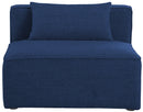 Cube - Linen Armless Chair