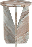 Alba - Genuine Marble End / Side Table