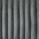 Lesley - Motion Sofa - Gray Corduroy & Velvet