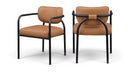 Serava - Vegan Leather Upholstered Dining Chair (Set of 2)