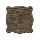 Eustoma - End Table - Marble Top & Walnut